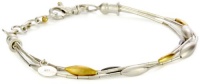 GURHAN Wheat Silver with High Karat Gold Accents Bracelet GURHAN Wheat Silver with High Karat Gold Accents Bracelet
