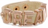 BCBGeneration Cream Canvas and Rose Gold Dream Affirmation Bracelet