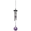 Woodstock Chimes Precious Stone Wind Chimes Collection, Amethyst, 12-Inch Long