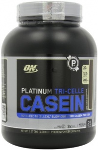 Optimum Nutrition Platinum Tri-Celle Casein, Chocolate Decadence, 2.37 Pound Optimum Nutrition Platinum Tri-Celle Casein, Chocolate Decadence, 2.37 Pound