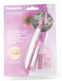 Panasonic ES2113PC Pivoting Head Facial Trimmer, Pink Panasonic ES2113PC Pivoting Head Facial Trimmer, Pink