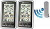 Ambient Weather WS-1285-2-KIT Dual Zone Wireless Weather Forecaster with Temperature, Humidity, Barometer, Atomic Clock