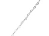 Giani Bernini Sterling Silver Anklet, 10 Heart Chain