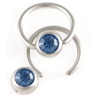 16g 16 gauge (1.2mm), 3/8 Inch 10mm long - 316L Surgical Stainless Steel eyebrow tragus lip bars ear rings earring closure ring bcr captive bead bar with Swarovski Crystal 6mm ball Montana - Pierced Body Piercing Jewelry Jewellery - Set of 2 ALZH 16g 16 gauge (1.2mm), 3/8 Inch 10mm long - 316L Surgical Stainless Steel eyebrow tragus lip bars ear rings earring closure ring bcr captive bead bar with Swarovski Crystal 6mm ball Montana - Pierced Body Piercing Jewelry Jewellery - Set of 2 ALZH