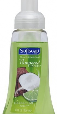 Softsoap Pampered Hands Coconut Lime Parfait Foaming Hand Soap, 8 Fluid Ounce Softsoap Pampered Hands Coconut Lime Parfait Foaming Hand Soap, 8 Fluid Ounce