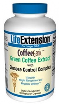 CoffeeGenic™ Green Coffee Extract with Glucose Control Complex, 200 mg 90 vegetarian capsules CoffeeGenic™ Green Coffee Extract with Glucose Control Complex, 200 mg 90 vegetarian capsules