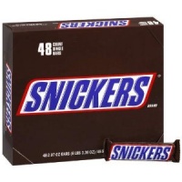 Snickers Candy Bar, 2.07-Ounce Bars (Pack of 48) Snickers Candy Bar, 2.07-Ounce Bars (Pack of 48)