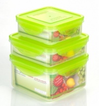 Kinetic Go Green Premium Series 39109 6-Piece Clear Green Sandwich Set, 16/20/43-Ounce Kinetic Go Green Premium Series 39109 6-Piece Clear Green Sandwich Set, 16/20/43-Ounce