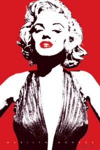 Marilyn Monroe-Red, Movie Poster Print, 24 by 36-Inch Marilyn Monroe-Red, Movie Poster Print, 24 by 36-Inch
