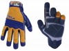 Custom Leathercraft 160L Contractor XtraCoverage Flex Grip Work Gloves, Large