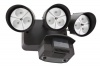 Lithonia OFLR 9LC 120 MO BZ LED Outdoor Floodlight 3-Light Motion Sensor, Dark Bronze