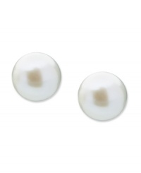 Celebrate your favorite month of the year with these June birthstone earrings by CRISLU. Stud earrings feature round-cut, pearl-colored cubic zirconias (3 ct. t.w.) set in sterling silver with a platinum finish. Approximate diameter: 1/4 inch. Celebrate your favorite month of the year with these June birthstone earrings by CRISLU. Stud earrings feature round-cut, pearl-colored cubic zirconias (3 ct. t.w.) set in sterling silver with a platinum finish. Approximate diameter: 1/4 inch.