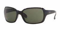 Ray Ban Sunglasses RB4068 601 Black/Crystal Green, 60mm Ray Ban Sunglasses RB4068 601 Black/Crystal Green, 60mm