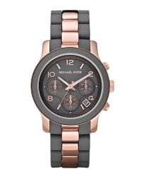 Michael Kors Women's MK5465 Runway Grey & Rose Gold-Tone Stainless Steel Watch Michael Kors Women's MK5465 Runway Grey & Rose Gold-Tone Stainless Steel Watch