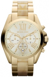 Michael Kors Watches Bradshaw (Gold and Horn) Michael Kors Watches Bradshaw (Gold and Horn)