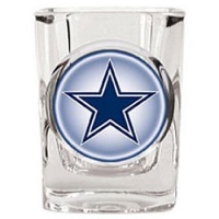 Dallas Cowboys 2 oz Square Shot Glass Dallas Cowboys 2 oz Square Shot Glass
