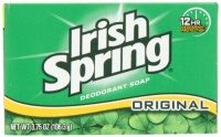 Irish Spring Bath Bar Soap, Original, 3.75 oz. Bars, 12-Count Irish Spring Bath Bar Soap, Original, 3.75 oz. Bars, 12-Count