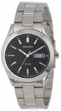 Seiko Men's SNE039 Solar Black Dial Watch Seiko Men's SNE039 Solar Black Dial Watch