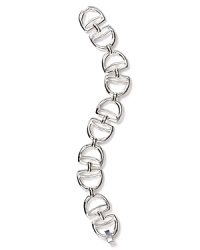 Horsebit links lend equestrian chic to this classic bracelet from Lauren Ralph Lauren. Horsebit links lend equestrian chic to this classic bracelet from Lauren Ralph Lauren.