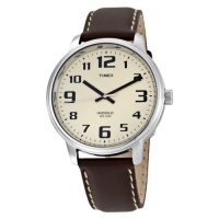 Timex Men's Brown Leather Easy Reader Watch #T28201 Timex Men's Brown Leather Easy Reader Watch #T28201