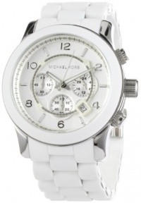 Michael Kors Men's MK8108 Oversize White Silicone Runway Watch Michael Kors Men's MK8108 Oversize White Silicone Runway Watch