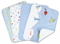 Trend Lab Dr. Seuss 4 Piece Burp Cloth Set, One Fish Two Fish Trend Lab Dr. Seuss 4 Piece Burp Cloth Set, One Fish Two Fish