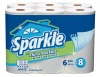 Sparkle Big Roll, White Pick A Size, 6 Count