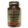 Solgar -Vitamin D3 (Cholecalciferol) 5000 IU 100 Softgels