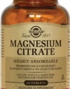 Solgar - Magnesium Citrate, 400 mg, 60 tablets