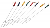 Rome Industries CS-2200 Rome's 8 Piece Marshmallow Roasting Fork Set, Chrome Plated with Multi Colored Handles Rome Industries CS-2200 Rome's 8 Piece Marshmallow Roasting Fork Set, Chrome Plated with Multi Colored Handles