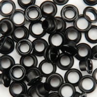 Dritz 2-Part Eyelets: Black Dritz 2-Part Eyelets: Black