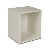 Way Basics zBoard Eco Storage Cube Plus, White Way Basics zBoard Eco Storage Cube Plus, White
