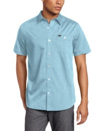 Hurley Men's Rise Solid Short Sleeve Shirt Hurley Men's Rise Solid Short Sleeve Shirt
