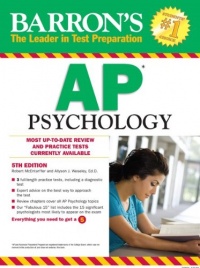 Barron's AP Psychology, 5th Edition Barron's AP Psychology, 5th Edition