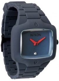 Nixon Rubber Player in All Grey/Red Nixon Rubber Player in All Grey/Red