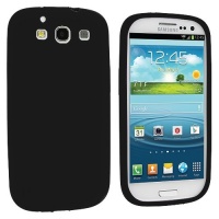 Black Silicone Rubber Gel Soft Skin Case Cover for Samsung Galaxy S3 S III i9300 / I535 / L710 / T999 / I747 Black Silicone Rubber Gel Soft Skin Case Cover for Samsung Galaxy S3 S III i9300 / I535 / L710 / T999 / I747