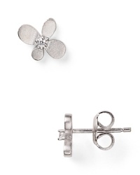 Hand cut and perfectly faceted. Crislu sums up delicate feminine accessorizing with this pair of floral stud earrings, accented by cubic zirconia stones. Hand cut and perfectly faceted. Crislu sums up delicate feminine accessorizing with this pair of floral stud earrings, accented by cubic zirconia stones.