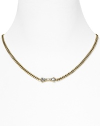Pretty with a punkish edge. Tie on MARC BY MARC JACOBS' signature style with this bow-bedecked necklace. Pretty with a punkish edge. Tie on MARC BY MARC JACOBS' signature style with this bow-bedecked necklace.