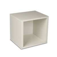 Way Basics zBoard Eco Storage Cube, White Way Basics zBoard Eco Storage Cube, White