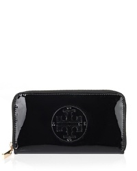 Accent every look with Tory Burch's wristlet in glossy patent leather. Accent every look with Tory Burch's wristlet in glossy patent leather.