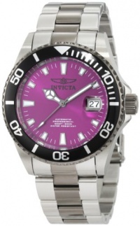 Invicta Men's 10497BLB Pro Diver Automatic Purple Dial Two Tone Stainless Steel Watch Invicta Men's 10497BLB Pro Diver Automatic Purple Dial Two Tone Stainless Steel Watch