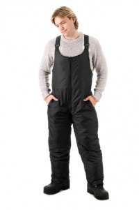Mossi Black Large Men's Snow Bib Mossi Black Large Men's Snow Bib