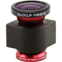Olloclip Quick-Connect Lens Solution (Fisheye Lens, Macro Lens, Wide-angle Lens)for iPhone 4 / 4S - OC-IPH4-FWM-R - Red Olloclip Quick-Connect Lens Solution (Fisheye Lens, Macro Lens, Wide-angle Lens)for iPhone 4 / 4S - OC-IPH4-FWM-R - Red