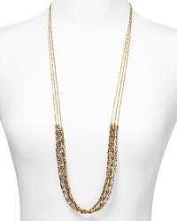 Work this season's layered chic into your accessories collection with this set of beaded necklaces from Vanessa Mooney. Crafted from a mix of metallic beads, the trio will shine day or night. Work this season's layered chic into your accessories collection with this set of beaded necklaces from Vanessa Mooney. Crafted from a mix of metallic beads, the trio will shine day or night.