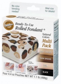 Wilton Natural Colors Fondant, Multi Pack Wilton Natural Colors Fondant, Multi Pack