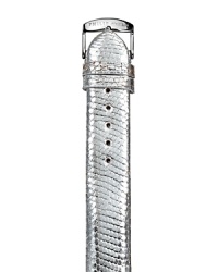 Complement your Philip Stein watch head with this interchangeable genuine lizard strap. Complement your Philip Stein watch head with this interchangeable genuine lizard strap.