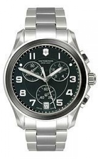 Victorinox Swiss Army Chronograph Classic Black Ceramic Men's Watch - V241544 Victorinox Swiss Army Chronograph Classic Black Ceramic Men's Watch - V241544
