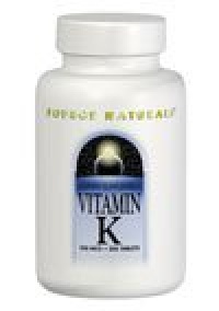 Source Naturals, Vitamin K 500 mcg 200 Tablets Source Naturals, Vitamin K 500 mcg 200 Tablets
