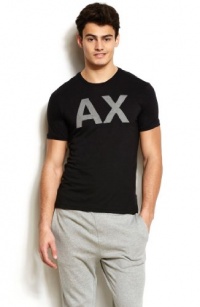 Armani Exchange Mens Straight Up A|X Tee Armani Exchange Mens Straight Up A|X Tee