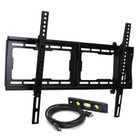 VideoSecu Tilt TV Wall Mount Bracket for Most 23- 65 LCD LED Plasma TV Flat Panel Screen with VESA 200x100 to 600x400mm, Free HDMI Cable and Magnetic Bubble Level BBM VideoSecu Tilt TV Wall Mount Bracket for Most 23- 65 LCD LED Plasma TV Flat Panel Screen with VESA 200x100 to 600x400mm, Free HDMI Cable and Magnetic Bubble Level BBM